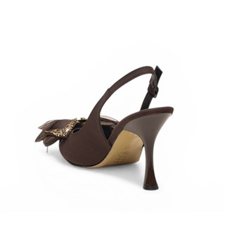 Genel Zenne Stiletto 407 Zara Saten Kahve