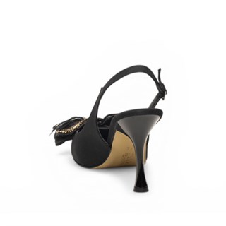 Genel Zenne Stiletto 407 Zara Saten Siyah