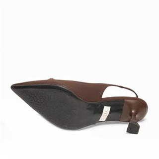 Genel Zenne Stiletto 715 Zara Saten Kahve
