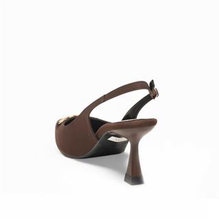 Genel Zenne Stiletto 715 Zara Saten Kahve