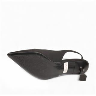 Genel Zenne Stiletto 715 Zara Saten Siyah