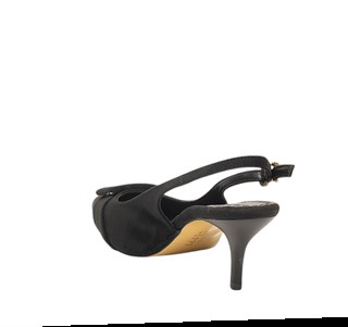 Genel Zenne Stiletto Abiye 105 Süet Siyah