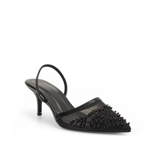 Genel Zenne Stiletto Abiye 101 Siyah