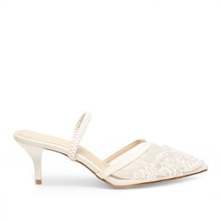 Genel Zenne Stiletto Abiye 101 Beyaz