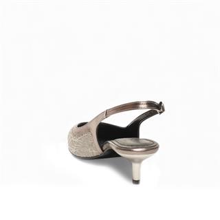 Genel Zenne Stiletto Topuklu 207 Platin