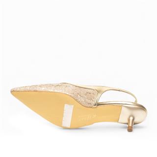 Genel Zenne Stiletto Topuklu 207 Altın