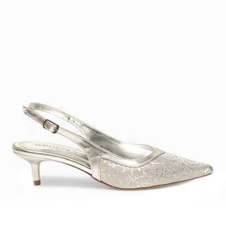 Genel Zenne Stiletto Topuklu 207 Gümüş