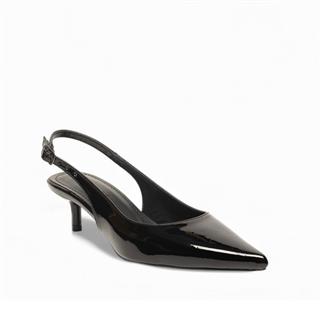 Genel Zenne Stiletto Topuklu 200 Rugan Siyah