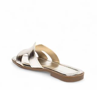 Genel Zenne Terlik 100 Metalik Gümüş