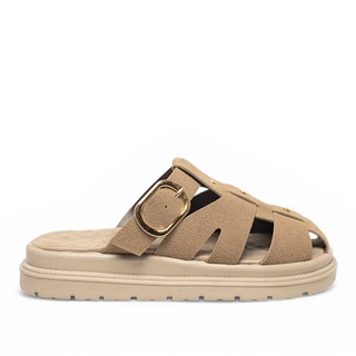 Genel Zenne Terlik 20 Süet Vizon