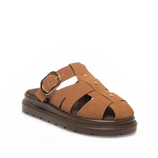 Genel Zenne Terlik 20 Süet Taba