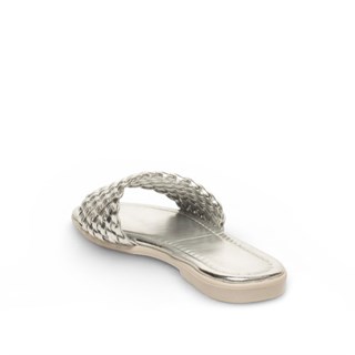 Genel Zenne Terlik 5002-8 Gümüş