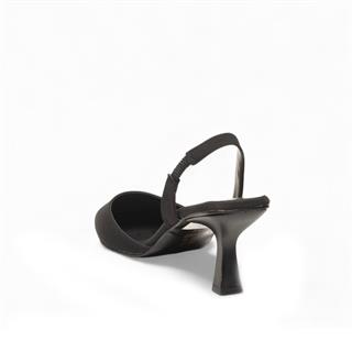 Genel Zenne Topuklu Ayakkabı 06 Zara Saten Siyah