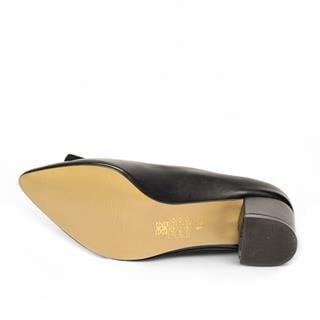 Genel Zenne Topuklu Ayakkabı B503 Cilt Siyah