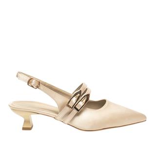 Genel Zenne Topuklu Ayakkabı 260 Saten Bej