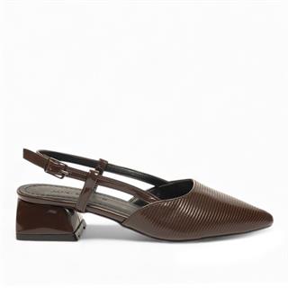 Genel Zenne Topuklu Ayakkabı 350 Kahve