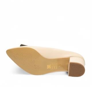 Genel Zenne Topuklu Ayakkabı B503 Cilt Ten