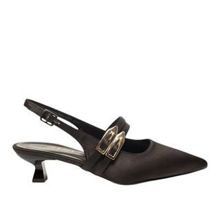 Genel Zenne Topuklu Ayakkabı 260 Saten Siyah