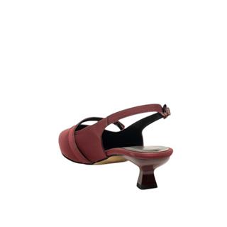 Genel Zenne Topuklu Ayakkabı 220 Zara Saten Bordo