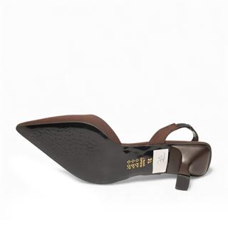 Genel Zenne Topuklu Ayakkabı 06 Zara Saten Kahve