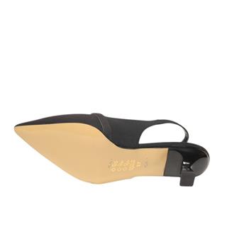 Genel Zenne Topuklu Ayakkabı 220 Zara Saten Siyah