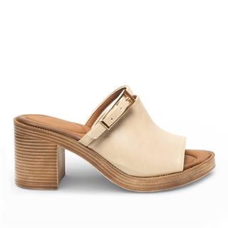 Genel Zenne Topuklu Sandalet 0052 Cilt Bej