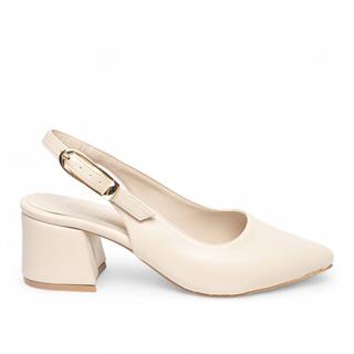 Genel Zenne Topuklu Stiletto 51873 Bej