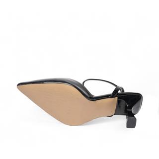 Genel Zenne Topuklu Stiletto 600 Rugan Siyah