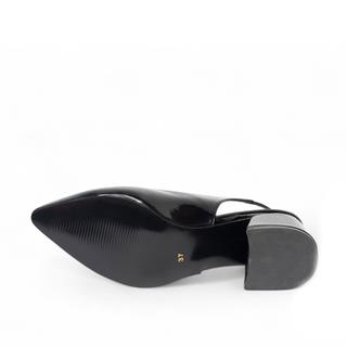 Genel Zenne Topuklu Stiletto 51873 Rugan Siyah