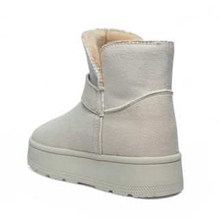 Glıese Zenne Uzun Bot 581-13 Nubuk Krem