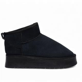 Hobim Zenne Ugg Bot 400 Süet Siyah