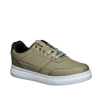 Jack Lion Erkek 605 Keten Haki Beyaz