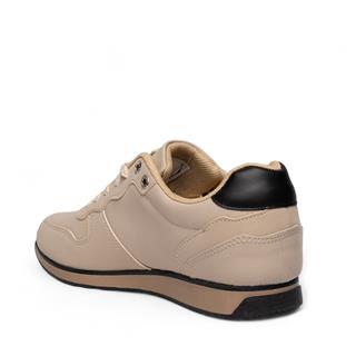 Jagulep Erkek Leona Cilt Bej Siyah