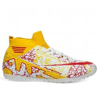 Laliga Erkek 565 Halı Saha Beyaz Kırmızı Desen