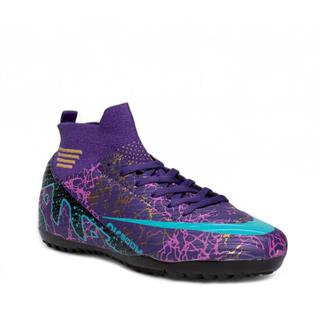 Laliga Erkek 565 Halı Saha Mor Turkuaz Desenli