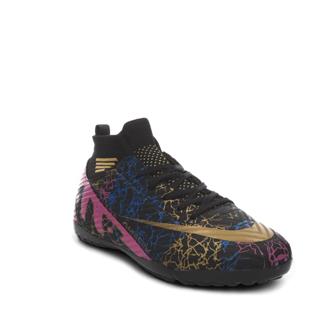 Laliga Erkek 565 Halı Saha Siyah Altin Desenli