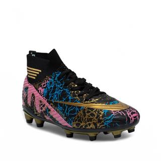 Laliga Erkek 565 Krampon Siyah Altın Desenli