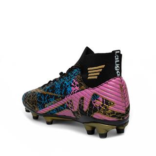 Laliga Erkek 565 Krampon Siyah Altın Desenli