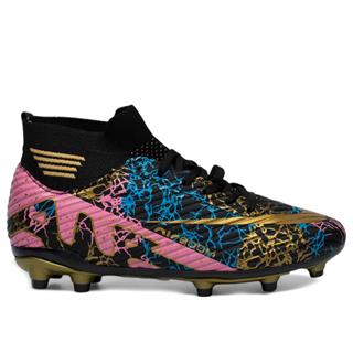 Laliga Erkek 565 Krampon Siyah Altın Desenli