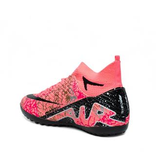 Laliga Erkek Level 600 Halı Saha Pembe Siyah Desen