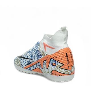 Laliga Erkek Level 600 Halı Saha Beyaz Somon Desen