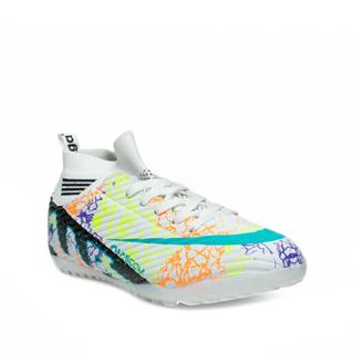 Laliga Erkek Level 600 Halı Saha Beyaz Siyah Desen