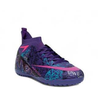 Laliga Erkek Level 600 Halı Saha Mor Fujı Desen