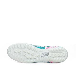 Laliga Erkek Level 600 Halı Saha Beyaz Turkuaz Desen