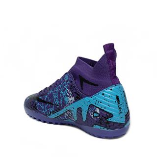 Laliga Erkek Level 600 Halı Saha Mor Siyah Desen