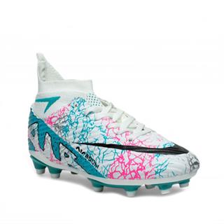Laliga Erkek Level 600 Krampon Beyaz Turkuaz Desen