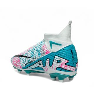 Laliga Erkek Level 600 Krampon Beyaz Turkuaz Desen