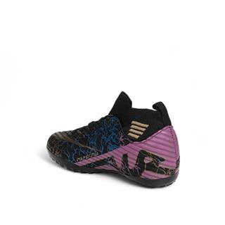 Laliga Filet 565 Halı Saha Siyah Altin Desen