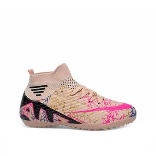 Laliga Filet 565 Halı Saha Somon Siyah