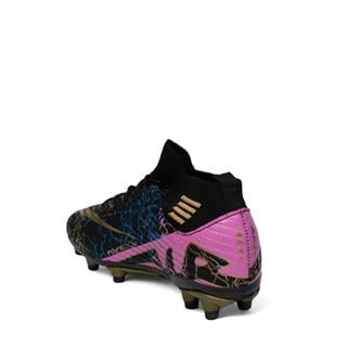 Laliga Filet 565 Krampon Siyah Altın Desenli